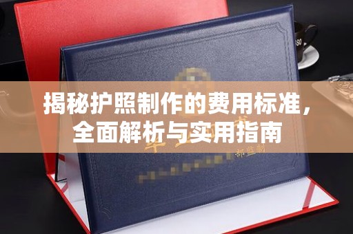 砀山揭秘护照制作的费用标准，全面解析与实用指南